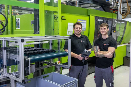 Apprentices at work